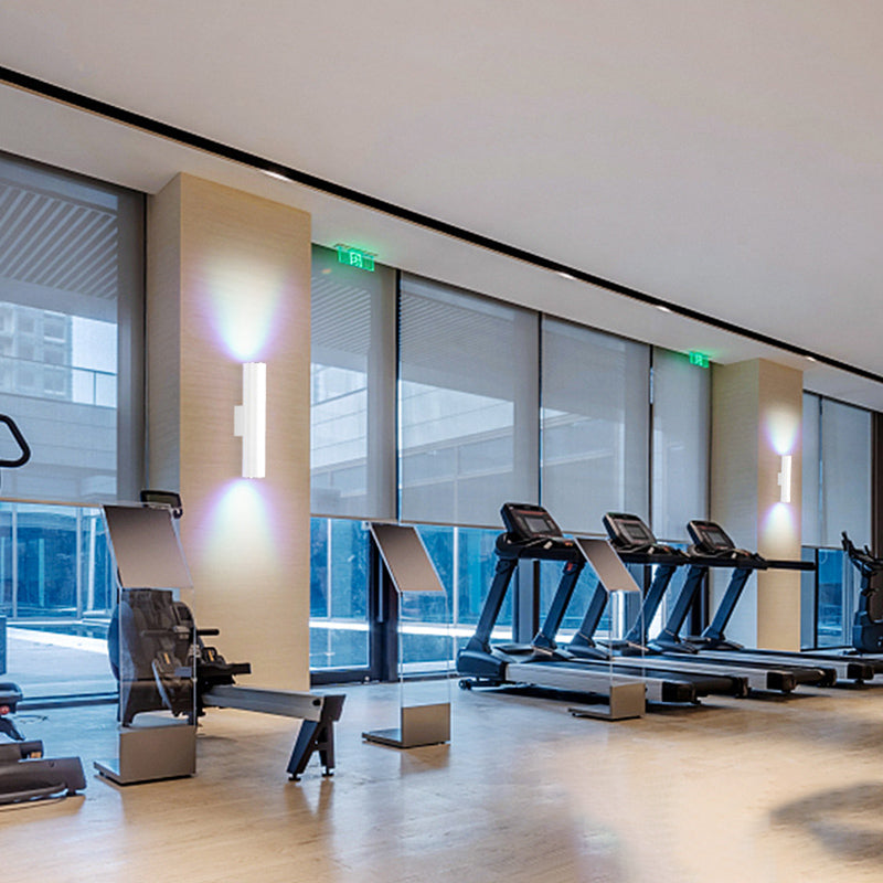 Cilíndrico de metal Luz de luz Luz de luz Nordic estilo LED de montaje de pared LED Lighture