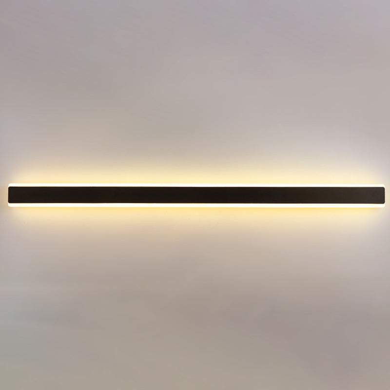 Wall Sconce Lighting Simple Style LED Metal Wall Mounted Light for Bedroom