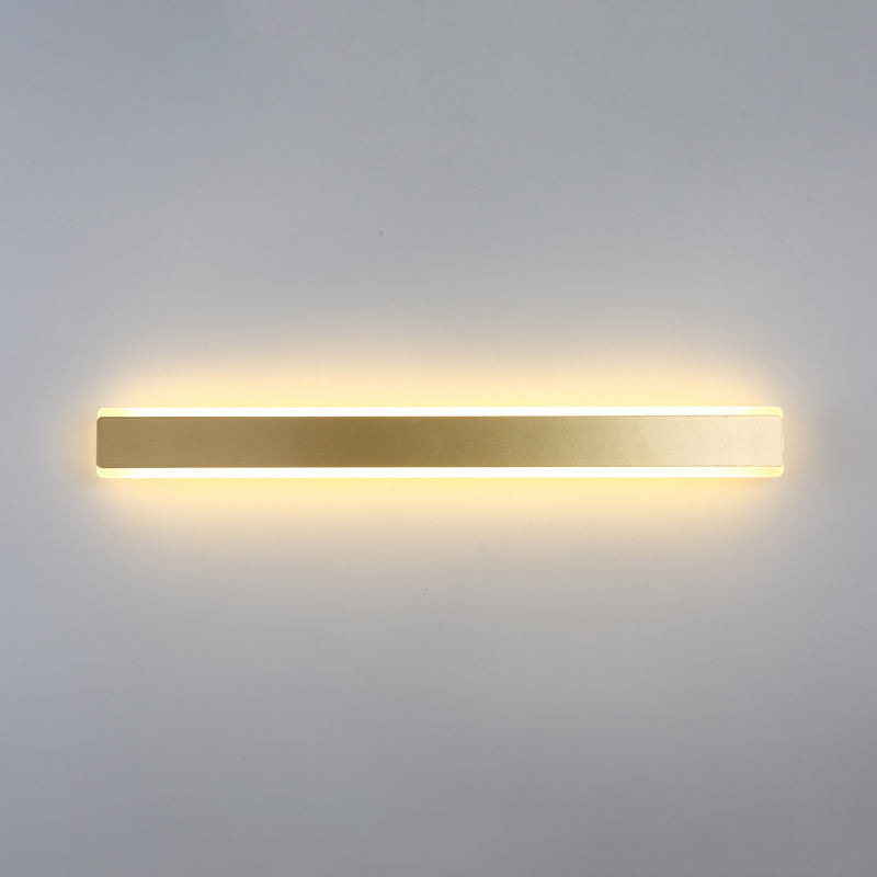 Wall Sconce Lighting Simple Style LED Metal Wall Mounted Light for Bedroom