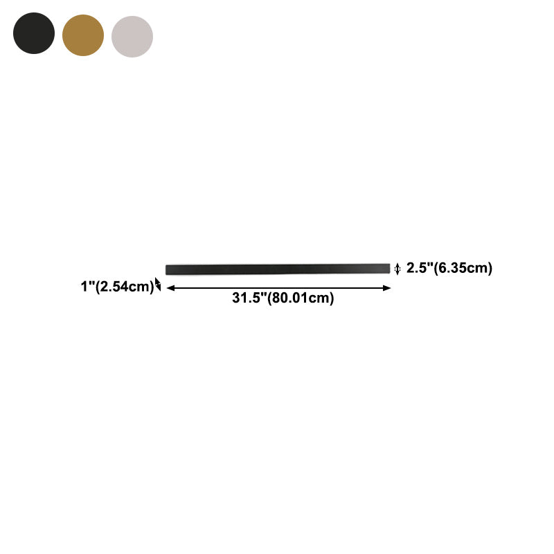 Wall Sconce Lighting Simple Style LED Metal Wall Mounted Light for Bedroom