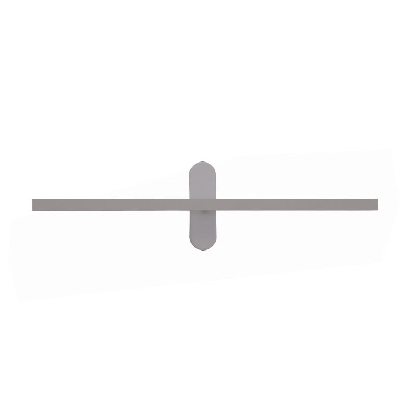 Modern Metal Wall Light Straight Rotatable 1 Light Wall Sconce for Bedroom