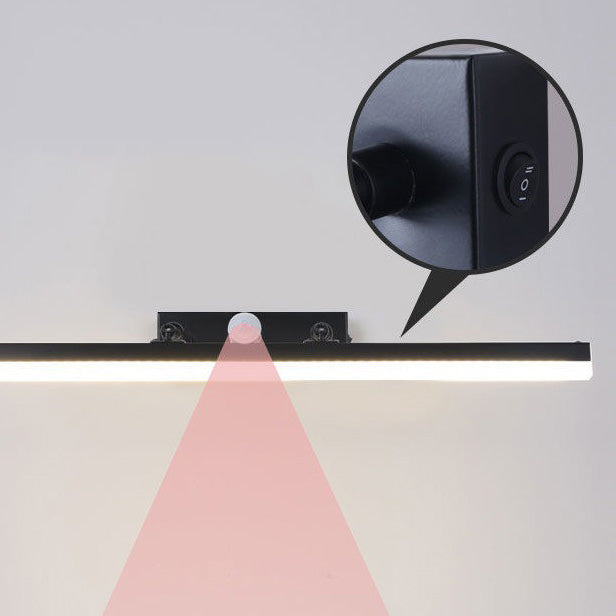 Accesorio de iluminación de pared luz de pared de metal led simple para el baño