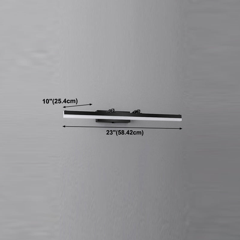 Accesorio de iluminación de pared luz de pared de metal led simple para el baño