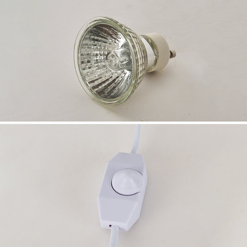 1 Light Bell Table Lighting Modern Style Glass Table Lighting for Bedroom