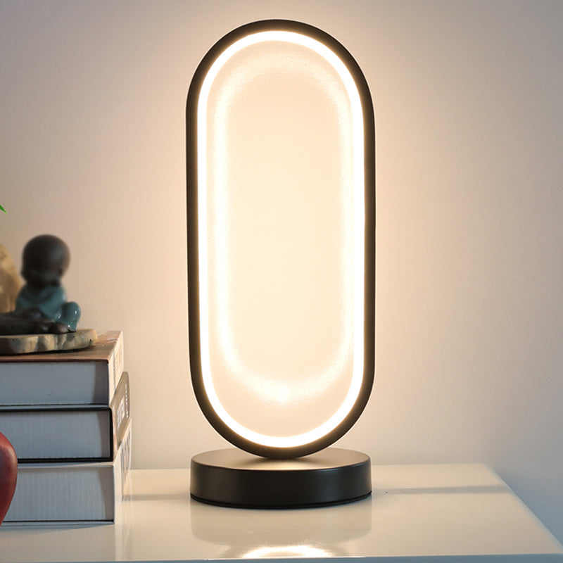 1-licht lineaire tafelverlichting moderne stijl metalen tafellicht voor het bedzijde