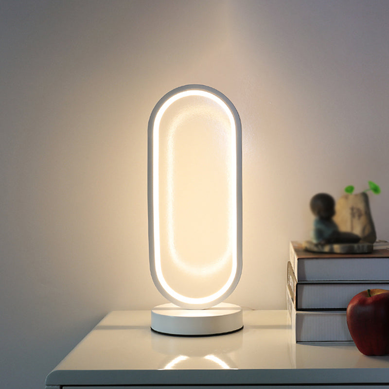 1-licht lineaire tafelverlichting moderne stijl metalen tafellicht voor het bedzijde