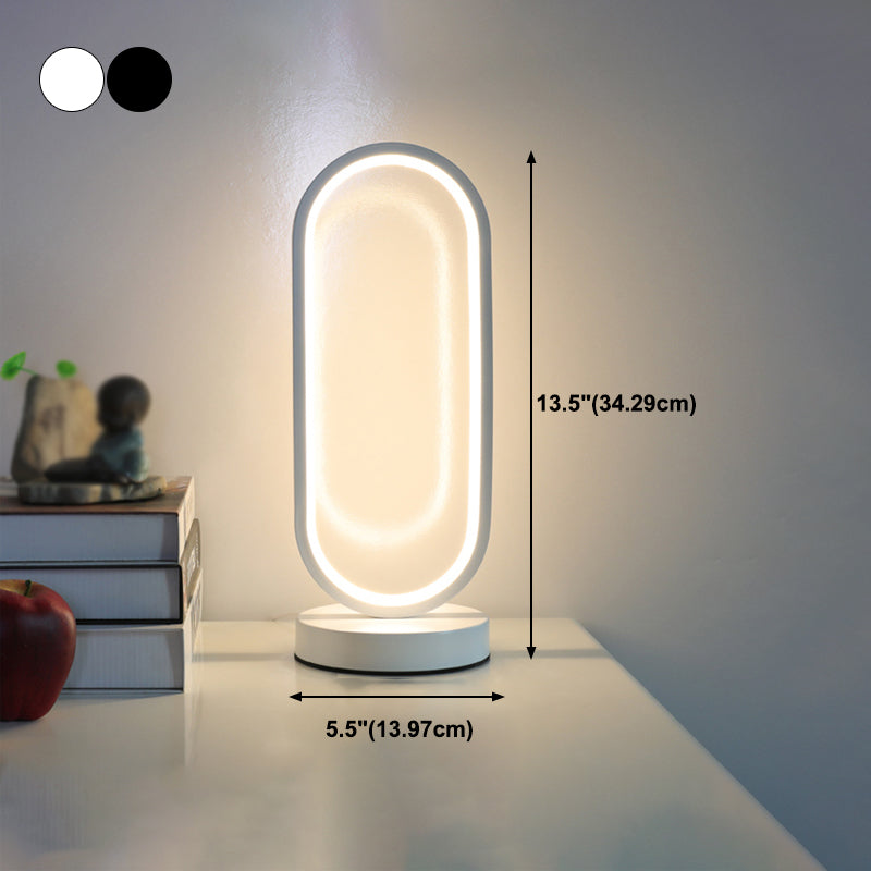 1-licht lineaire tafelverlichting moderne stijl metalen tafellicht voor het bedzijde