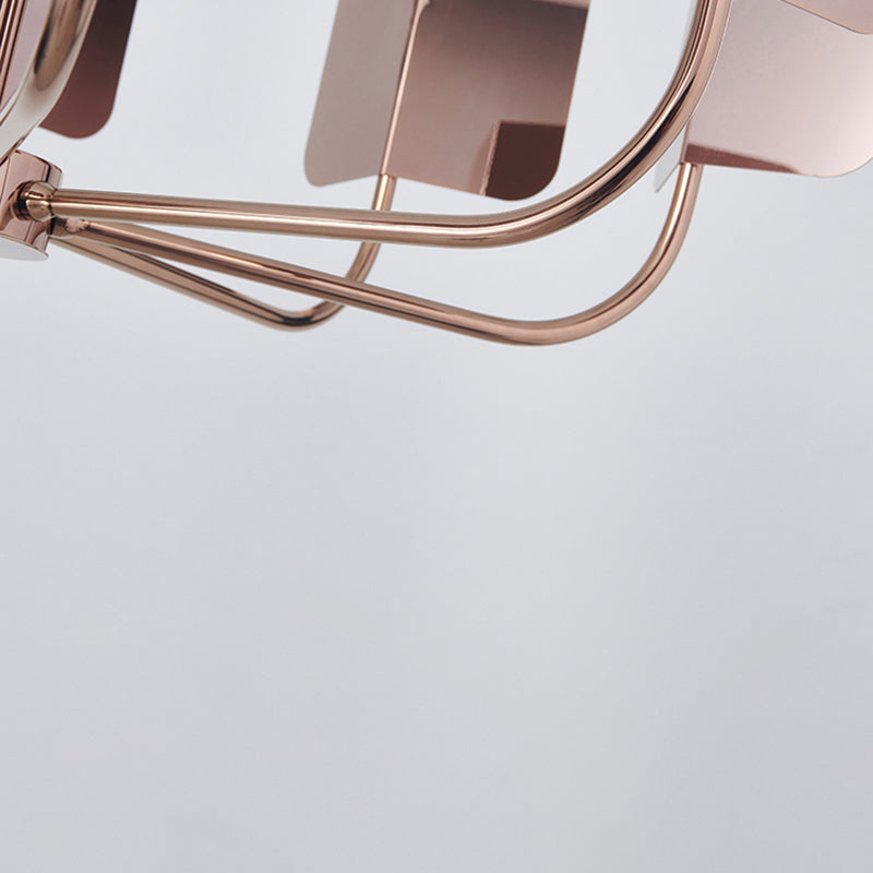 Postmodern Style Chandelier Light Metal Acrylic Pendant Light for Living Room