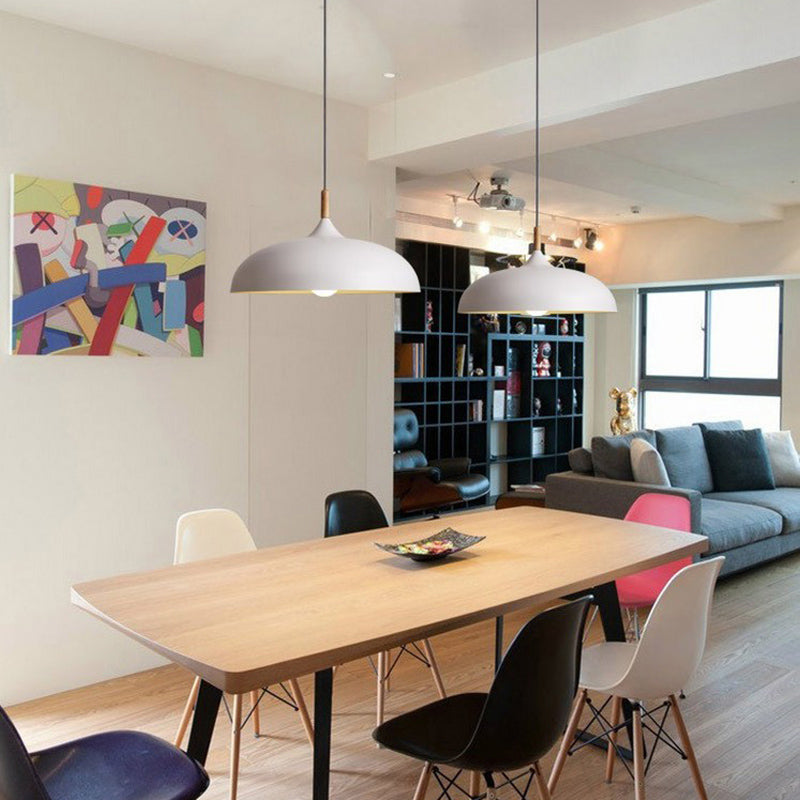 Geometric Shape Metal Hanging Light Modern Style 1 Light Hanging Light Mount Fixtures