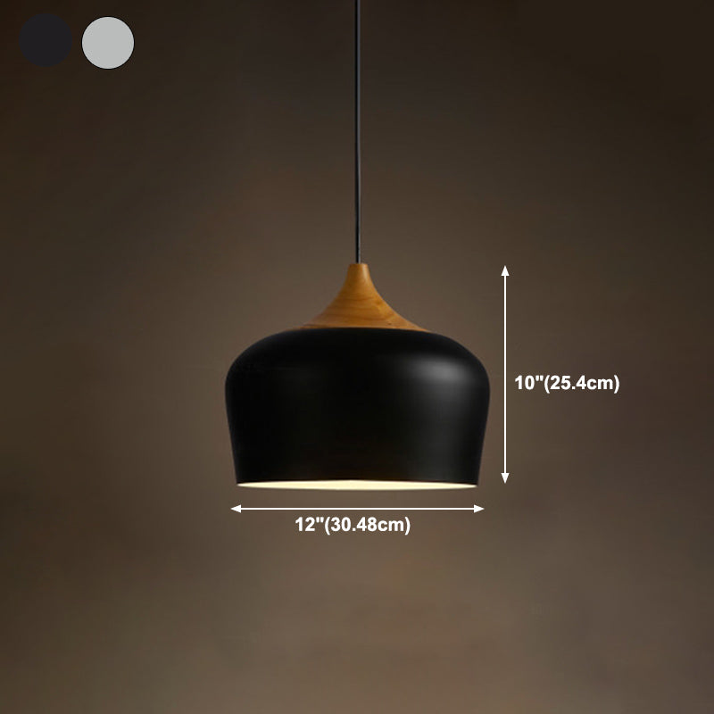 Geometric Shape Metal Hanging Light Modern Style 1 Light Hanging Light Mount Fixtures