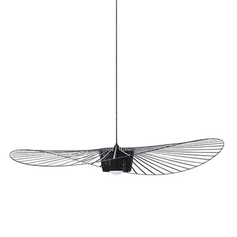 Lampada sospesa a forma di sospensione a forma di ciondolo a forma di cappello in stile loft