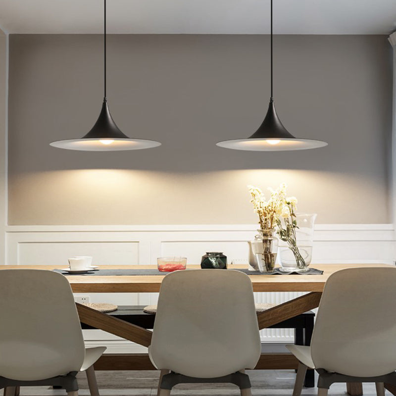 Geometric Shape Metal Hanging Light Modern 1-Light Hanging Mount Light Fixtures