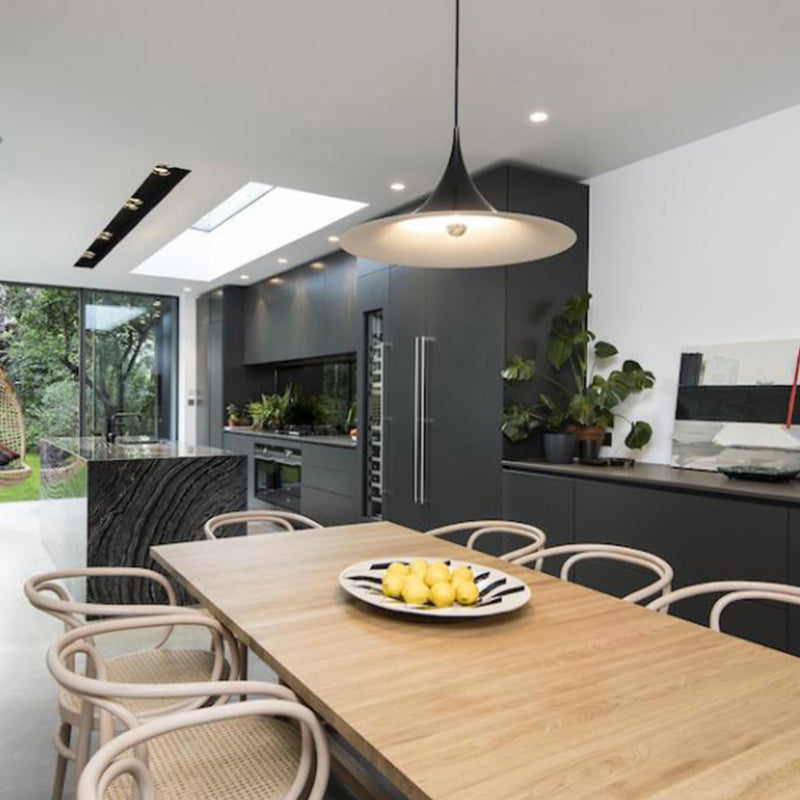 Geometric Shape Metal Hanging Light Modern 1-Light Hanging Mount Light Fixtures