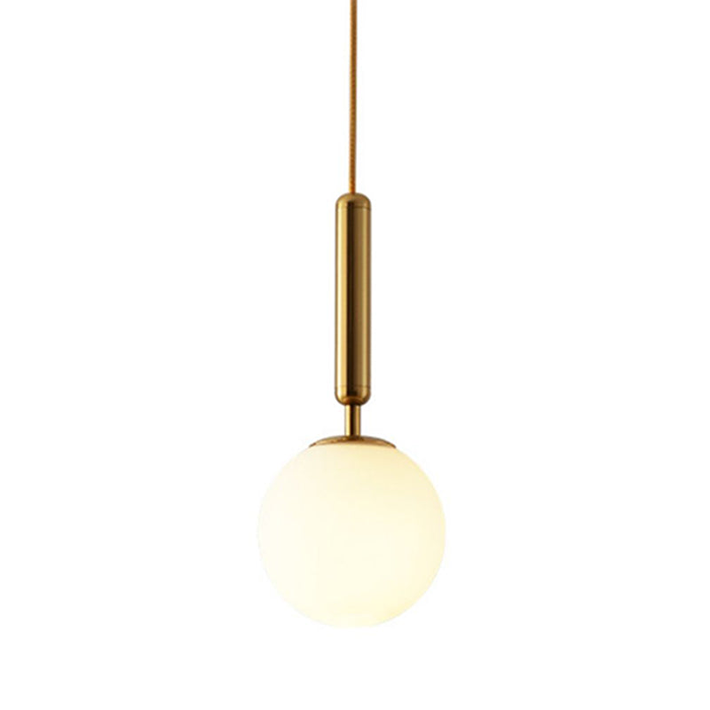 Spherical Hanging Lights Modern Style Glass Hanging Light Fixtures