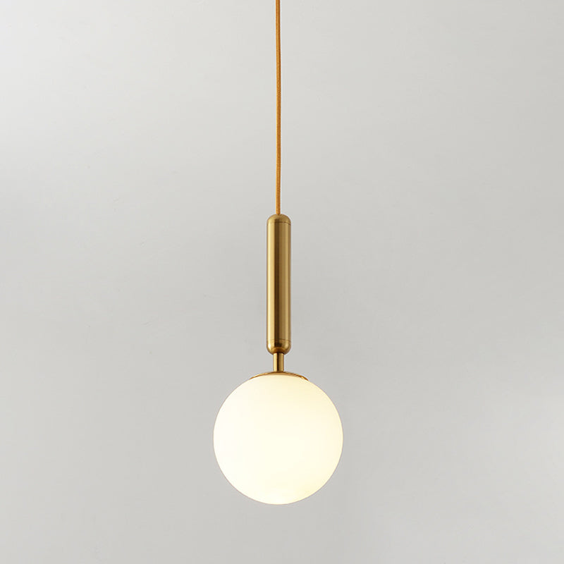 Spherical Hanging Lights Modern Style Glass Hanging Light Fixtures