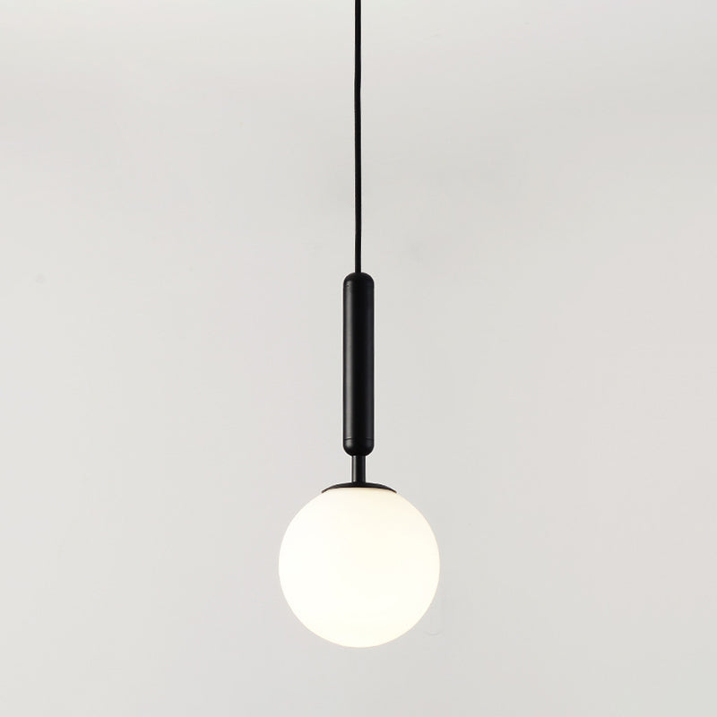 Spherical Hanging Lights Modern Style Glass Hanging Light Fixtures