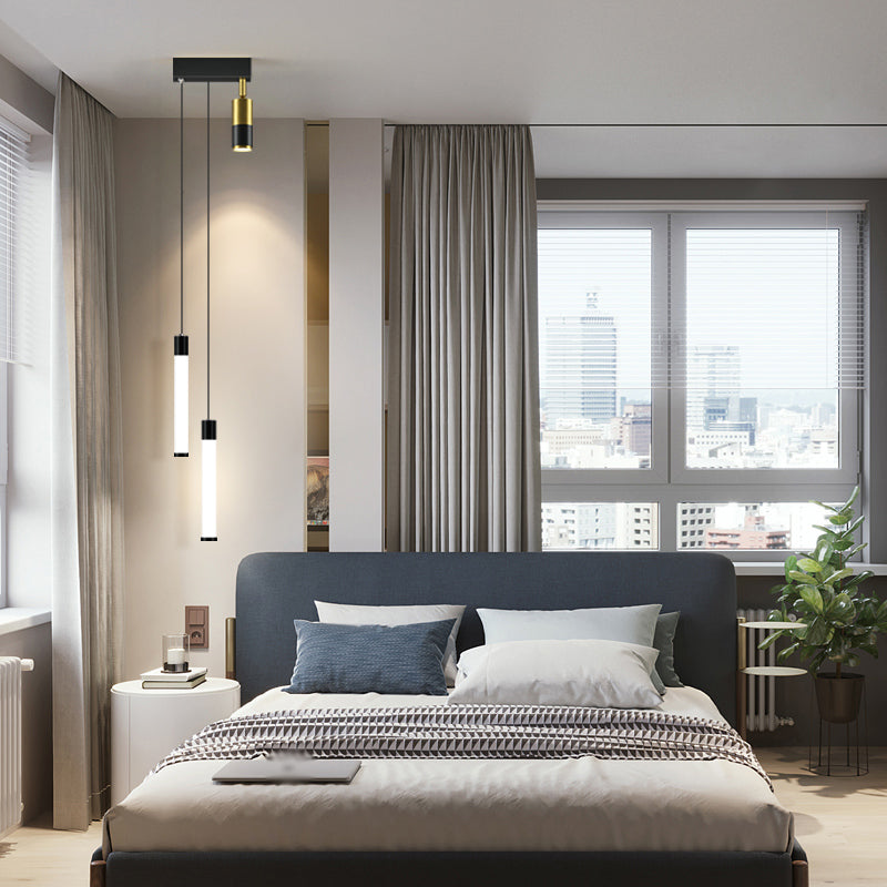 Eigentijdse stijl geometrie vorm hanglampen metaal 3 lichthangende lampen