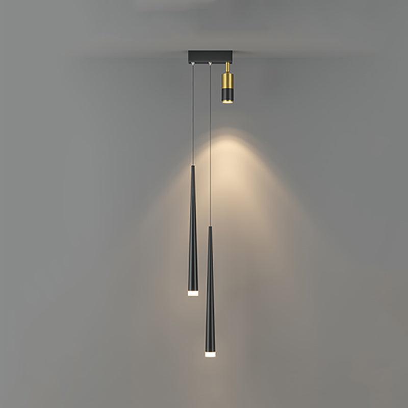 Eigentijdse stijl geometrie vorm hanglampen metaal 3 lichthangende lampen