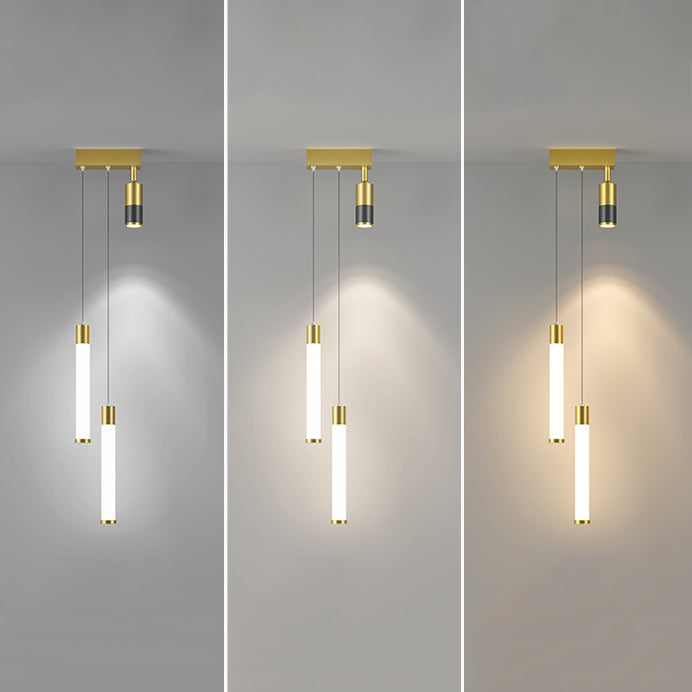 Eigentijdse stijl geometrie vorm hanglampen metaal 3 lichthangende lampen