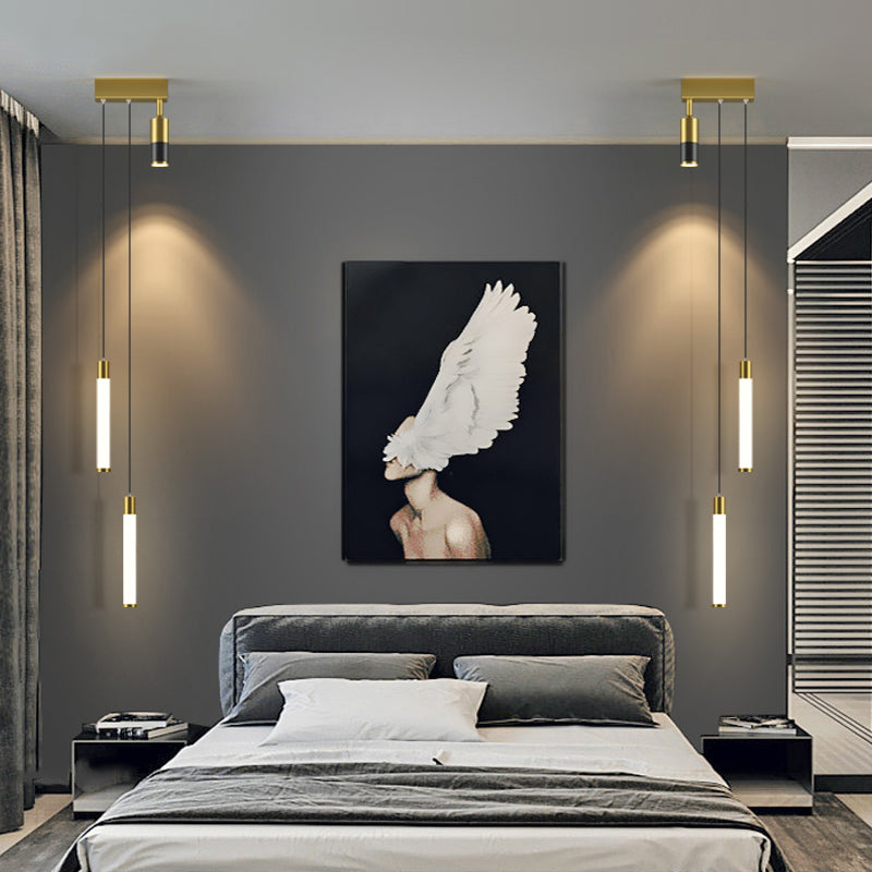 Eigentijdse stijl geometrie vorm hanglampen metaal 3 lichthangende lampen