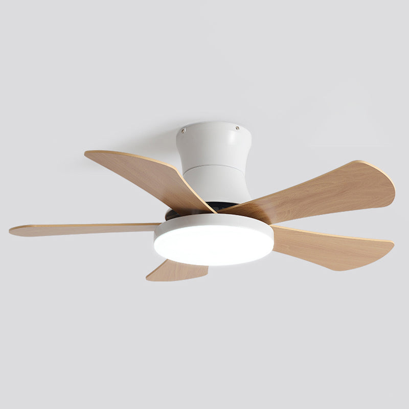 Moderne Deckenlüfterbeleuchtung Metal 1 Licht Deckenventilator Lampe für Kinderzimmer