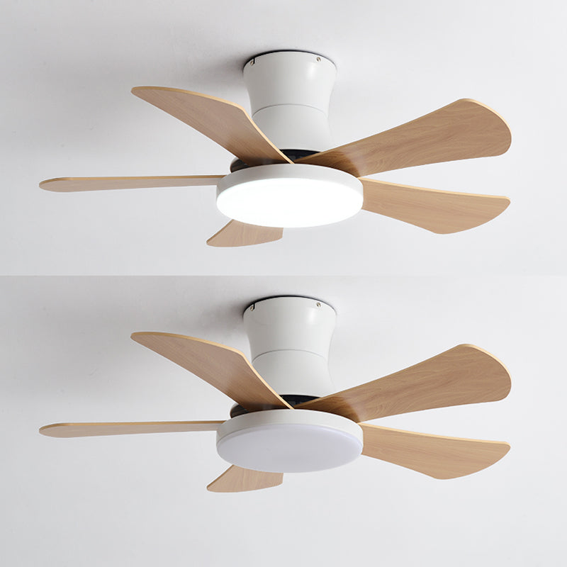 Moderne Deckenlüfterbeleuchtung Metal 1 Licht Deckenventilator Lampe für Kinderzimmer