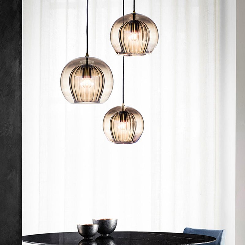 Zeitgenössisches Glas hängend Licht kreativer Anhänger Beleuchtung