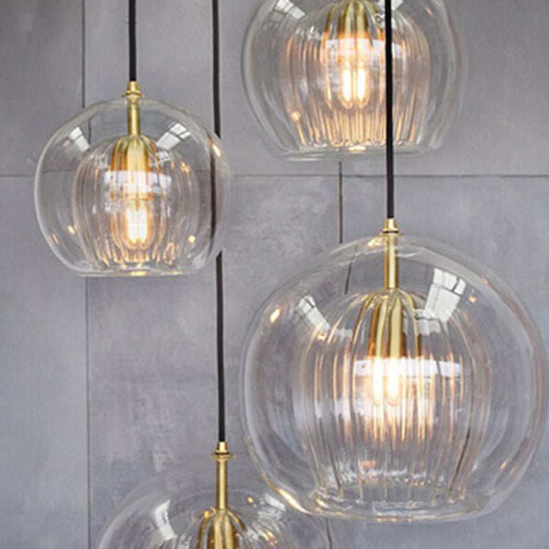 Zeitgenössisches Glas hängend Licht kreativer Anhänger Beleuchtung