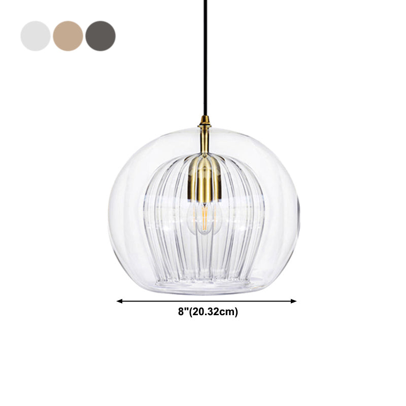 Zeitgenössisches Glas hängend Licht kreativer Anhänger Beleuchtung