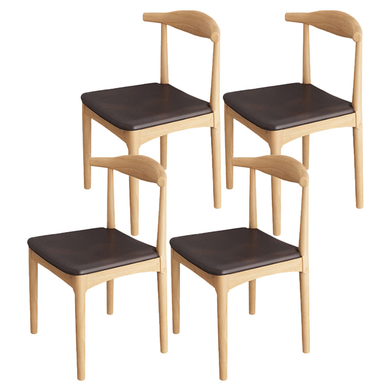 Modern 1/4/5/7 Pieces Rectangle Dining Table Set Pine Wood Dinette Set