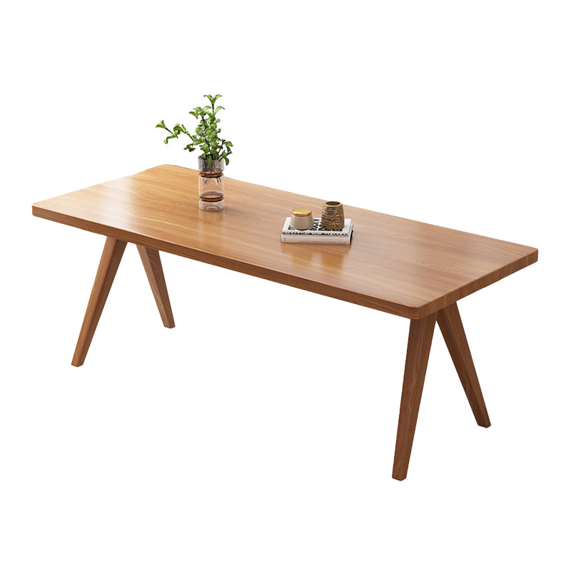 Modern 1/4/5/7 Pieces Rectangle Dining Table Set Pine Wood Dinette Set