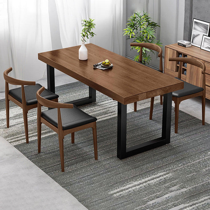 Industrial 1/4/5 Pieces Dining Furniture Set Solid Wood Dining Room Furniture