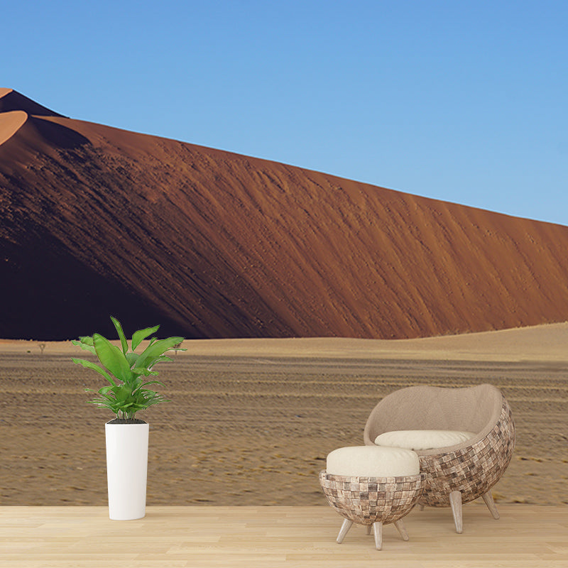 Desert Landscape Resistant Mural Wallpaper Environment Friendly Sleeping Room Wall Mural
