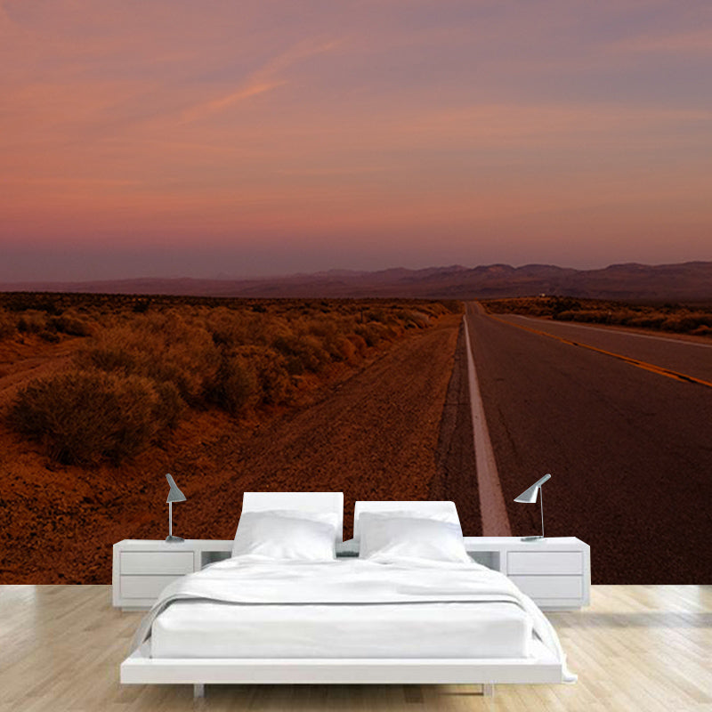 Photography Wall Mural Wallpaper Desert Landscape Sitting Room Wall Mural