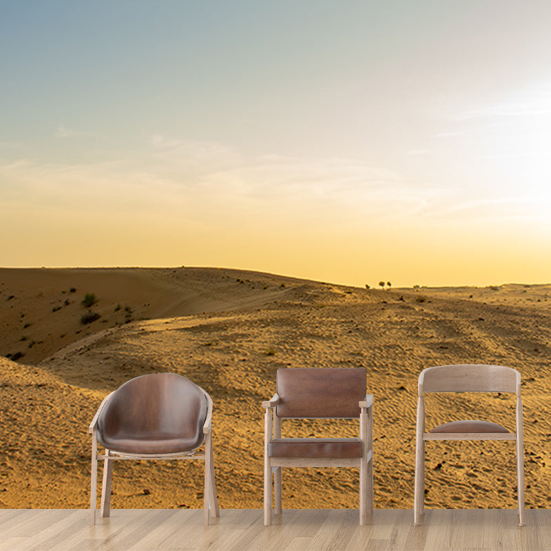 Photography Wall Mural Wallpaper Desert Landscape Sitting Room Wall Mural