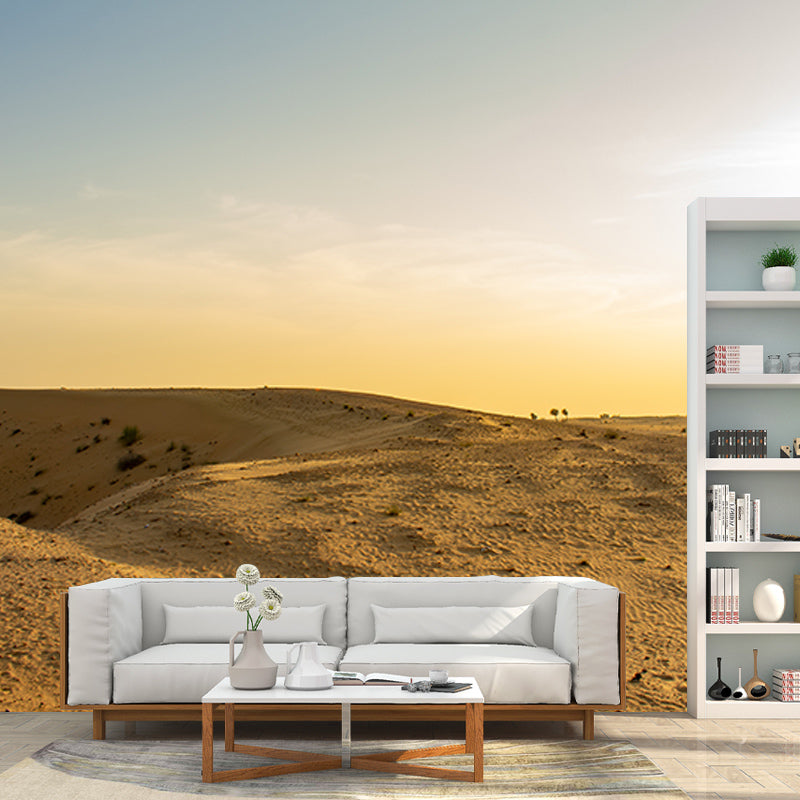 Photography Wall Mural Wallpaper Desert Landscape Sitting Room Wall Mural