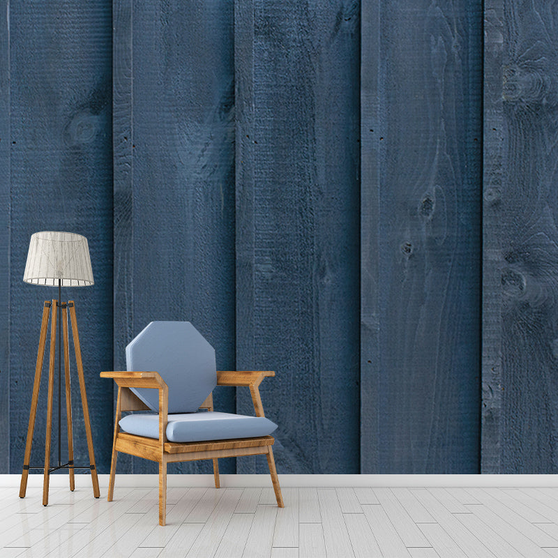 Modern Style Wall Mural Wallpaper Wood Texture Bedroom Wall Mural