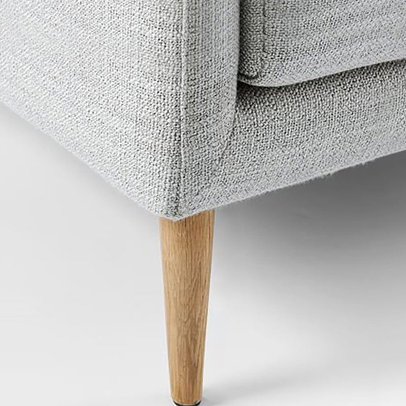 Moderne standaard houten benen stoffen bank kussens sofa voor woonkamer