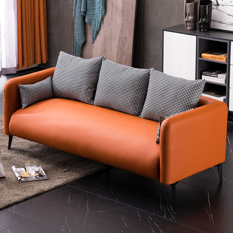 3-seater Pillow Top Arm Reclining Sofa for Living Room 28.35" Wide