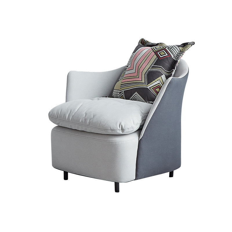 Stationäre Wohnzimmertuxedo Arm Standard zeitgenössisches Sofa -Chaise