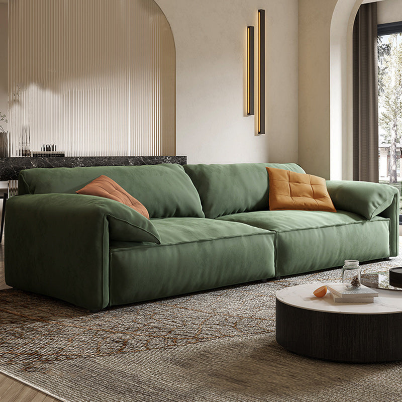 Coussin de remplissage en bas salon standard vert contemporain siège