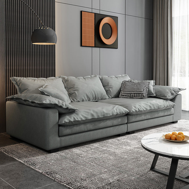 Wohnzimmer Kissen Arm Standard Lose Rückengrau zeitgenössischer Sitzplatz