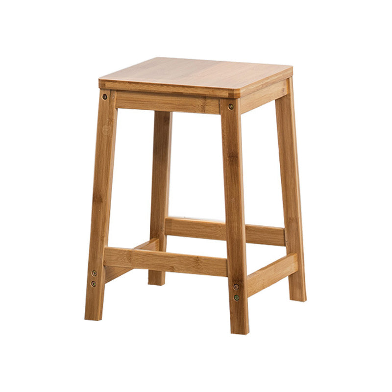 Moderne Rückenless-Bar-Hop-Schalter-Barhocker mit Holzbeinen