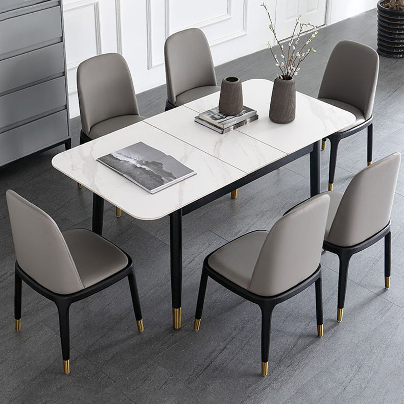 Modern 1/2/5/7 Pieces Dinette Set Rectangle Dining Table Set