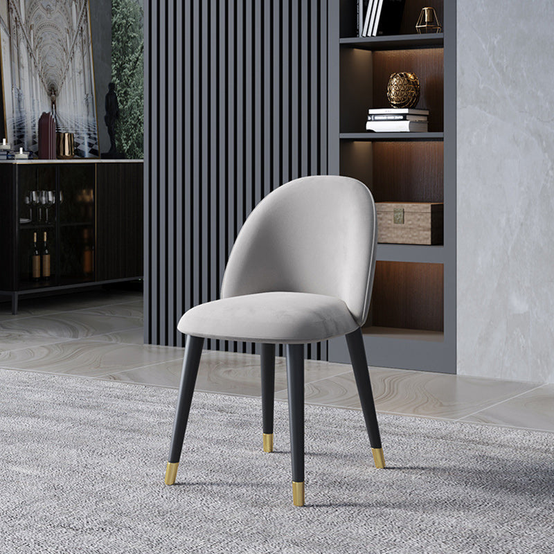 Glam Style 1/2/3/5/7 Pieces Dining Set White-gold Table Kitchen Set for Dining Room