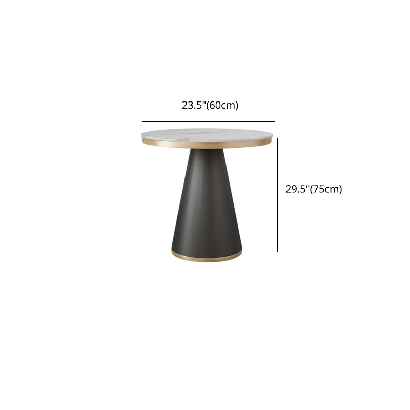 Leather Upholstered Chair Set Scandinavian 1/2/5 Pieces White Dining Table and Chairs