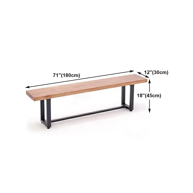 Industrial 1/2/5/7 Pieces Rectangle Dining Set Solid Wood Dining Table with Chairs