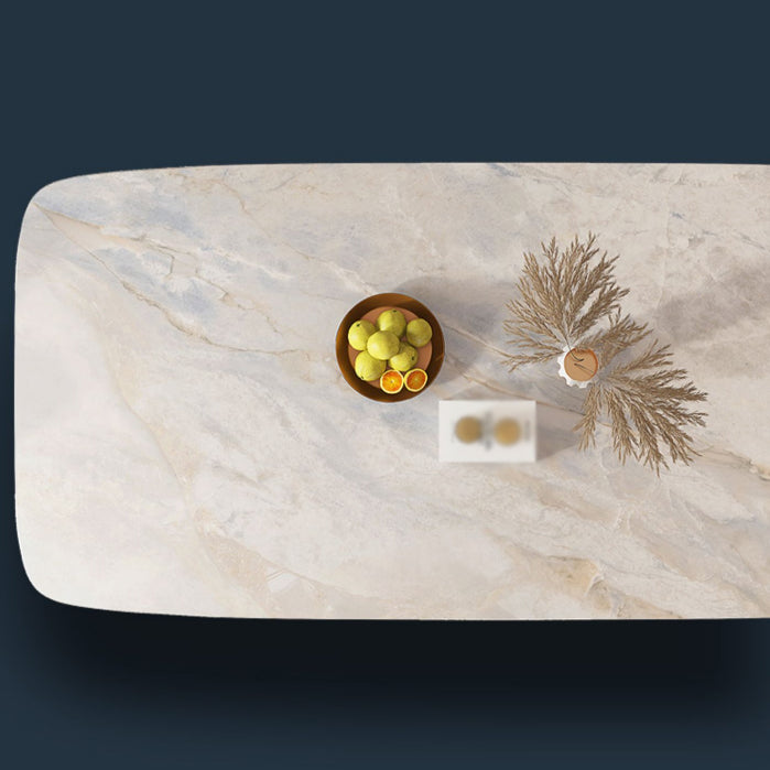 Glam 1/4/5/7 Pieces Dining Set Sintered Stone Dining Table Set for Dining Areas