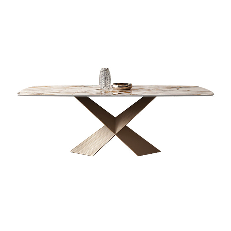 Glam 1/2/5/6/7 Pieces Dining Set Sintered Stone Dining Table Set