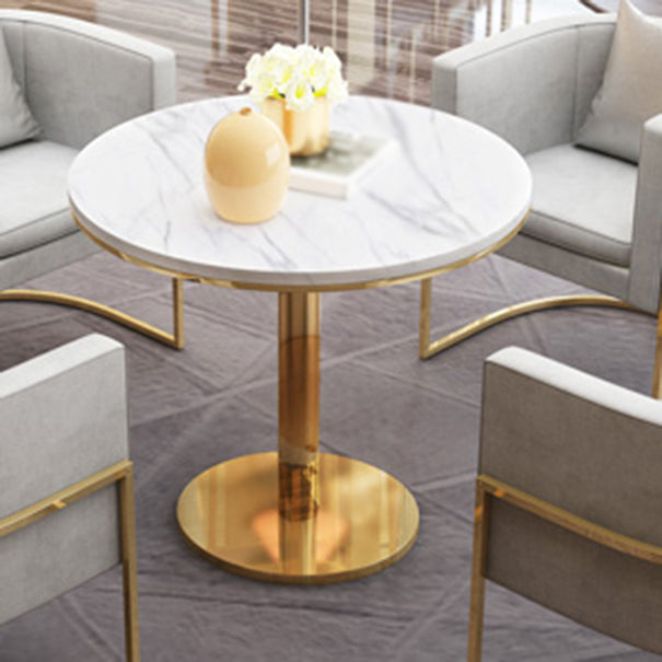 Glam 1/2/3/5 Pieces Dining Set Sintered Stone Dining Table Set for Dining Areas